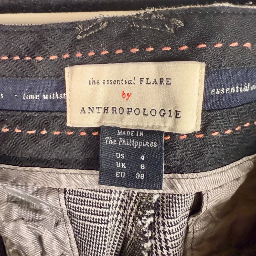 Anthropologie “The Essential Flare” Trousers | Size 4 - Picture 7 of 9